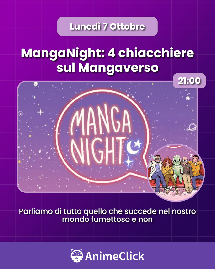 AnimeClick su Twitch: programma dal 7 al 13 ottobre